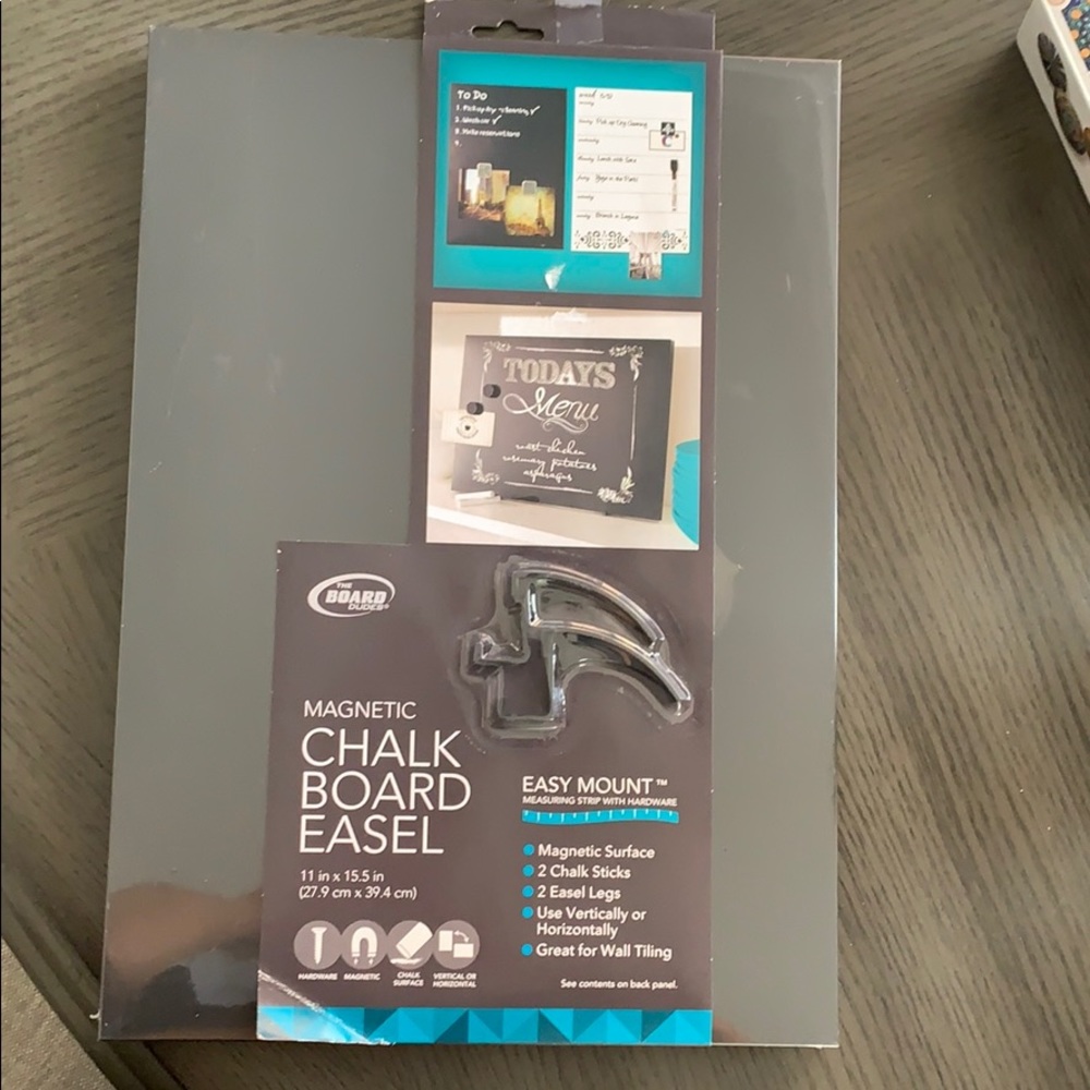 Chalkboard with chalk!